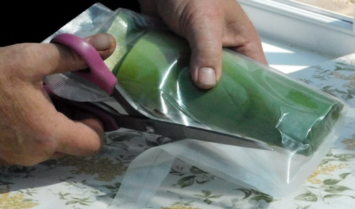 Cut Open the Vacuum Packs